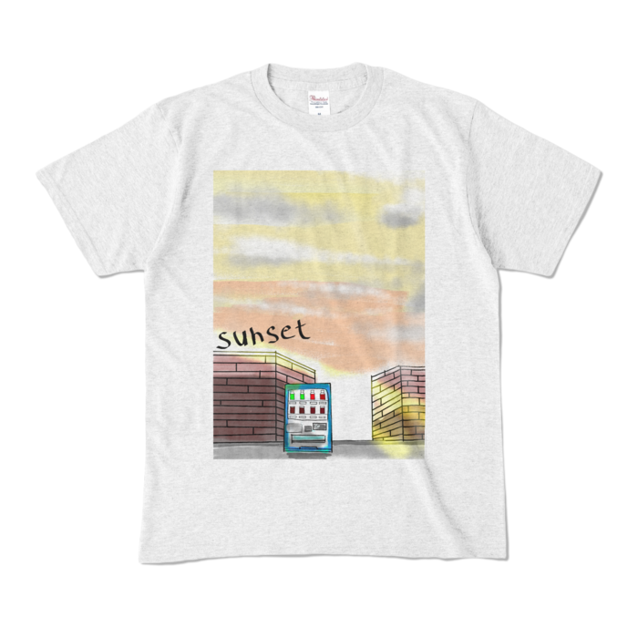 カラーTシャツ - M - アッシュ (淡色)