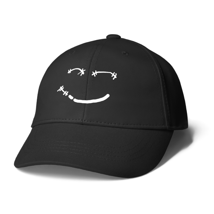 キャップ - ブラック