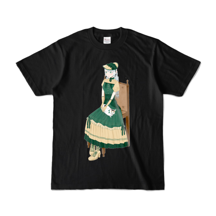 カラーTシャツ - S - ブラック (濃色)