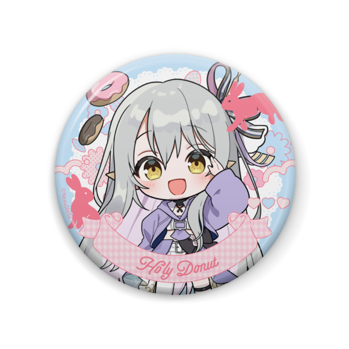 【ホーリー・ドーナッツ 】イースター 缶バッジ 57mm