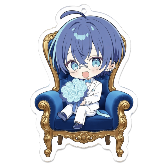 アクリルキーホルダー - 70 x 70 (mm)