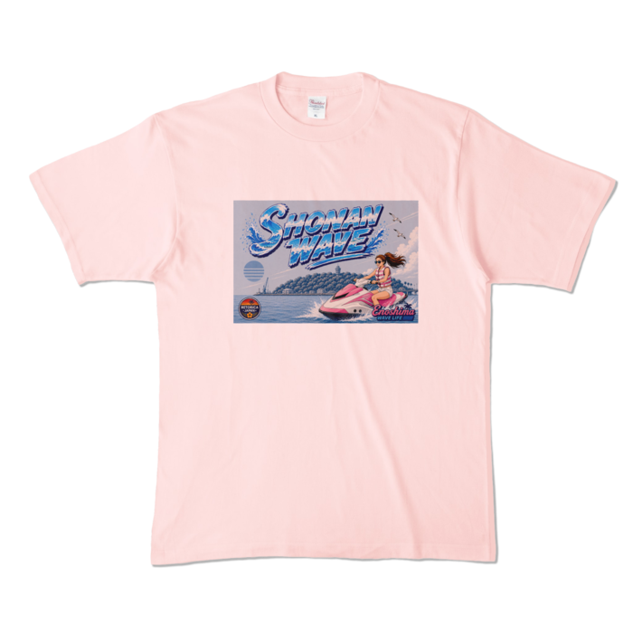 カラーTシャツ - XL - ライトピンク (淡色)