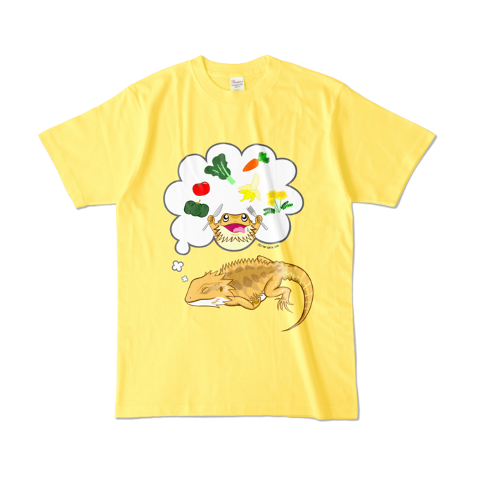 カラーTシャツ - L - イエロー (濃色)