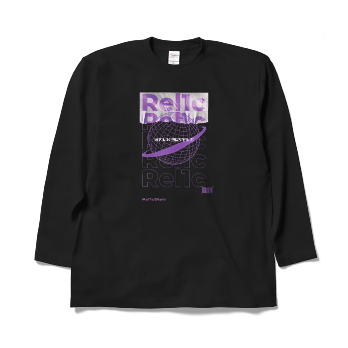 Rel1cStyle ロングスリーブTシャツ XL - Rel1c (Black)