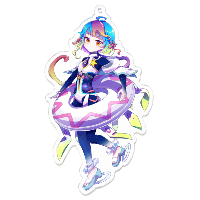 アクリルキーホルダー - 100 x 100 (mm)