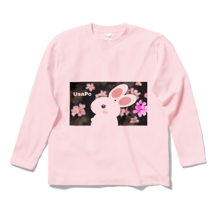 ロングスリーブTシャツ - S - ライトピンク