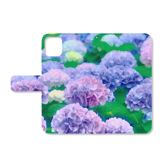 手帳型iPhoneケース - iPhone11ProMax - ストラップ穴 あり