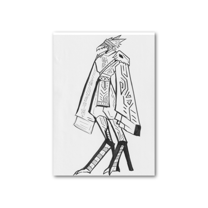 フォト風カード - 縦 - 片面