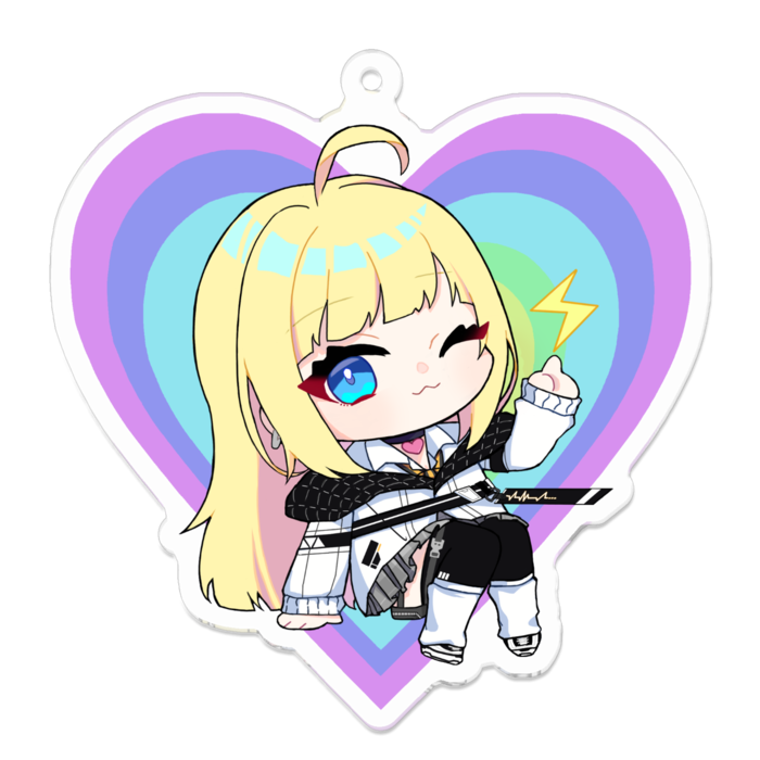 アクリルキーホルダー - 70 x 70 (mm)