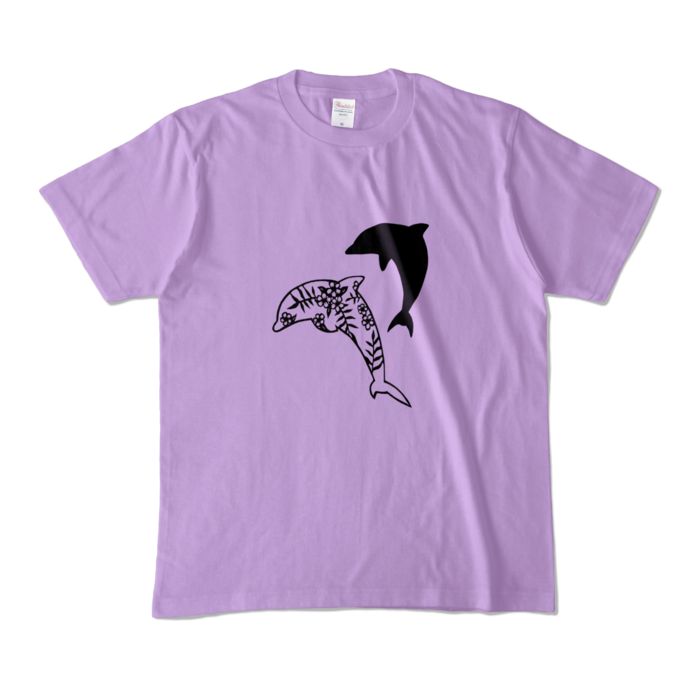 カラーTシャツ - M - ライトパープル (淡色)