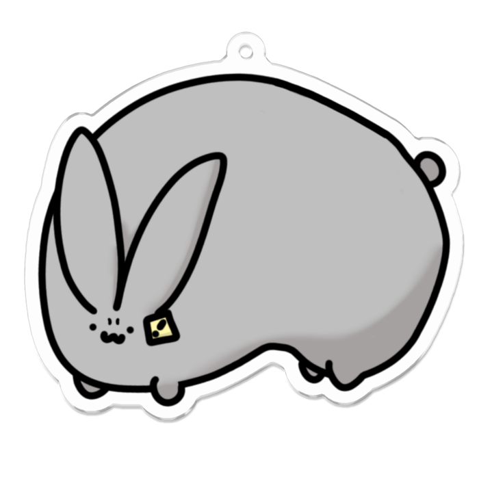 アクリルキーホルダー - 70 x 70 (mm)