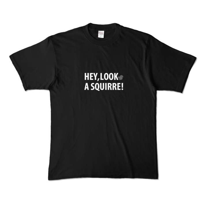 カラーTシャツ - XL - ブラック (濃色)