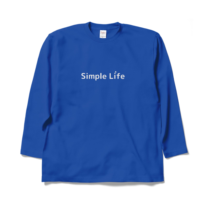 ロングスリーブTシャツ♪　青色　XL