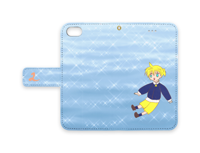 手帳型iPhoneケース - iPhone 7 - ストラップ穴 あり