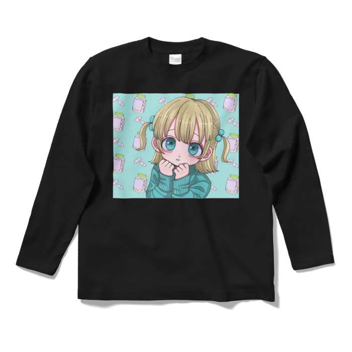 ロングスリーブTシャツ - S - ブラック