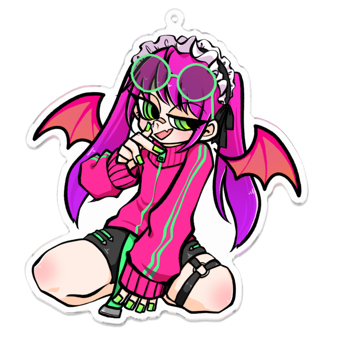 アクリルキーホルダー - 100 x 100 (mm)