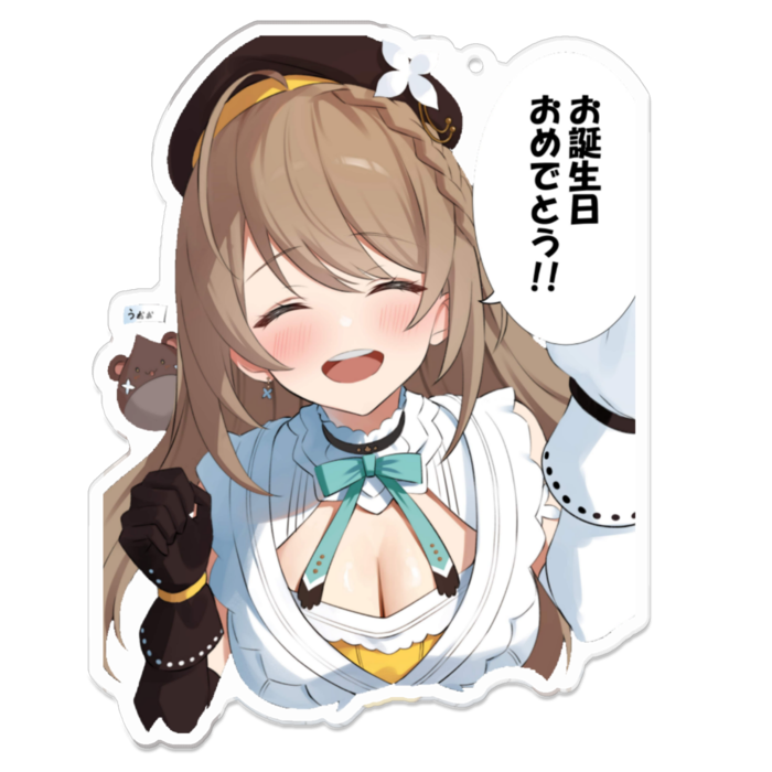 アクリルキーホルダー 【100x100mm】