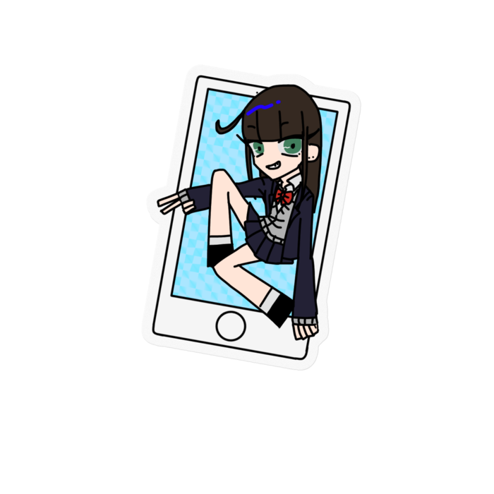 ステッカー - 100 x 100 (mm)