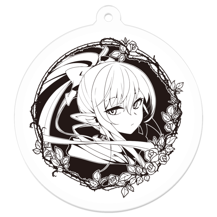 アクリルキーホルダー - 50 x 50 (mm)