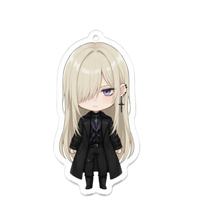 アクリルキーホルダー - 70 x 70 (mm)