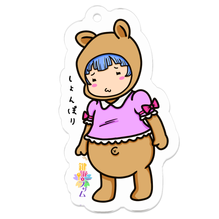 アクリルキーホルダー（コーティング） - 50 x 50 (mm)