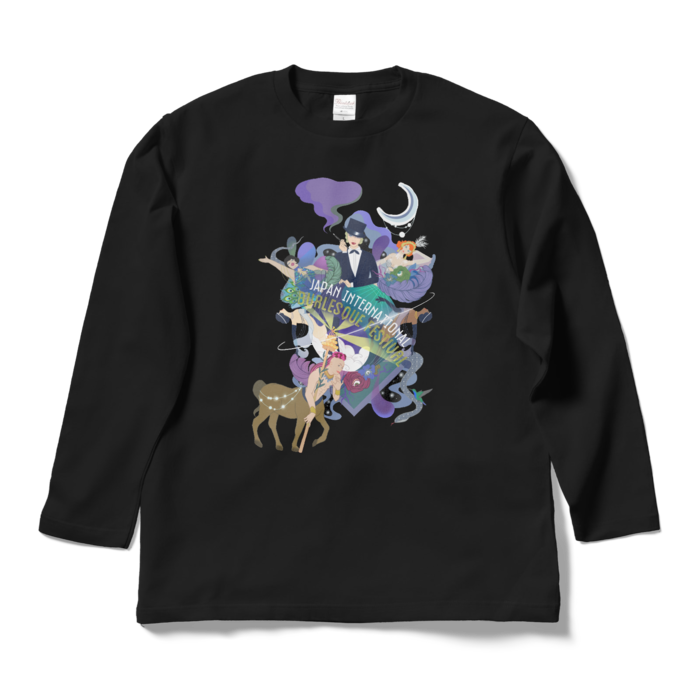 ロングスリーブTシャツ - L - ブラック