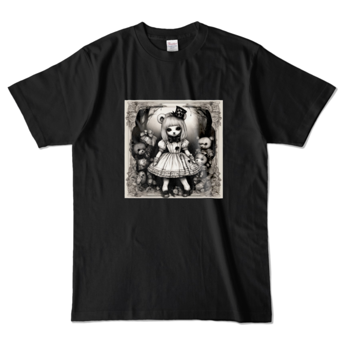 カラーTシャツ - L - ブラック (濃色)