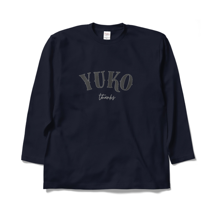 ロングスリーブTシャツ - XL - ネイビー