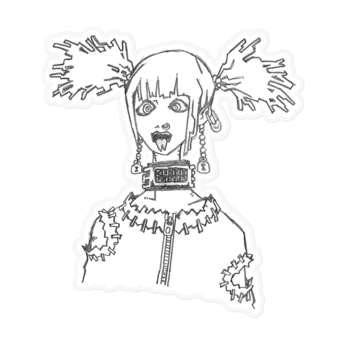 ステッカー - 160 x 160 (mm)