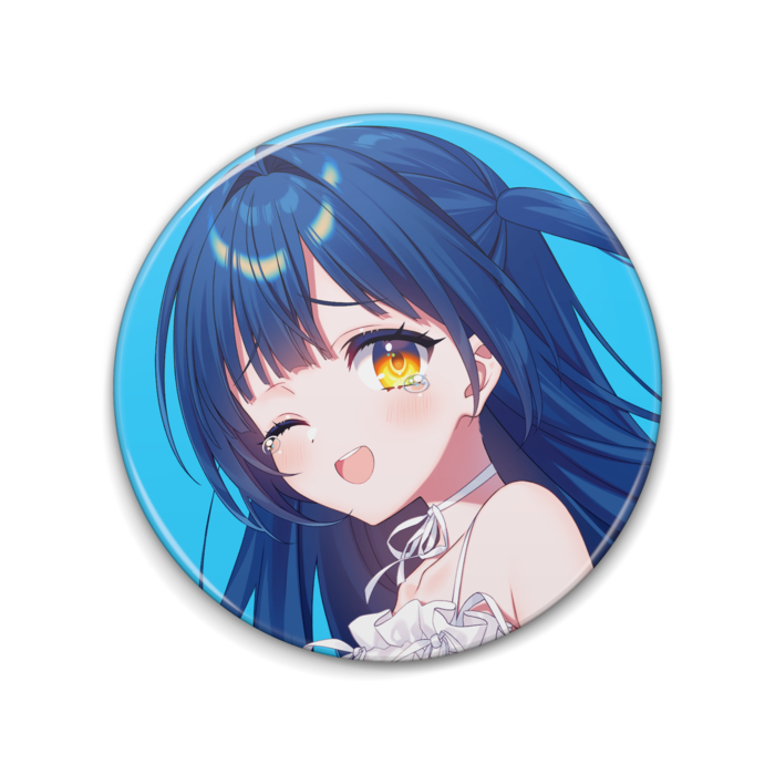 うるうる缶バッジ76mm
