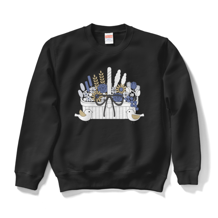 スウェットA　黒色　S