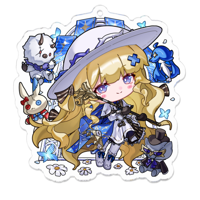 アクリルキーホルダー - W70 × 70mm 以内