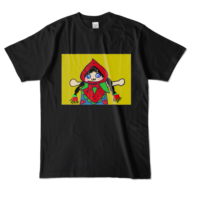 カラーTシャツ - L - ブラック (濃色)