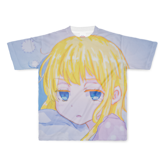 フルグラフィックTシャツ - L - 正面印刷のみ