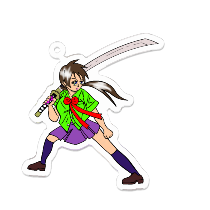 アクリルキーホルダー - 70 x 70 (mm)