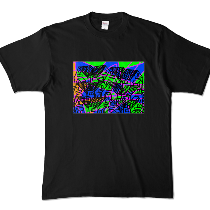 カラーTシャツ - XL - ブラック (濃色)