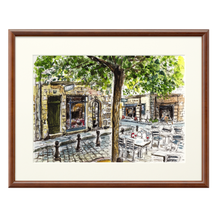 A3 - 額縁・ブラウン