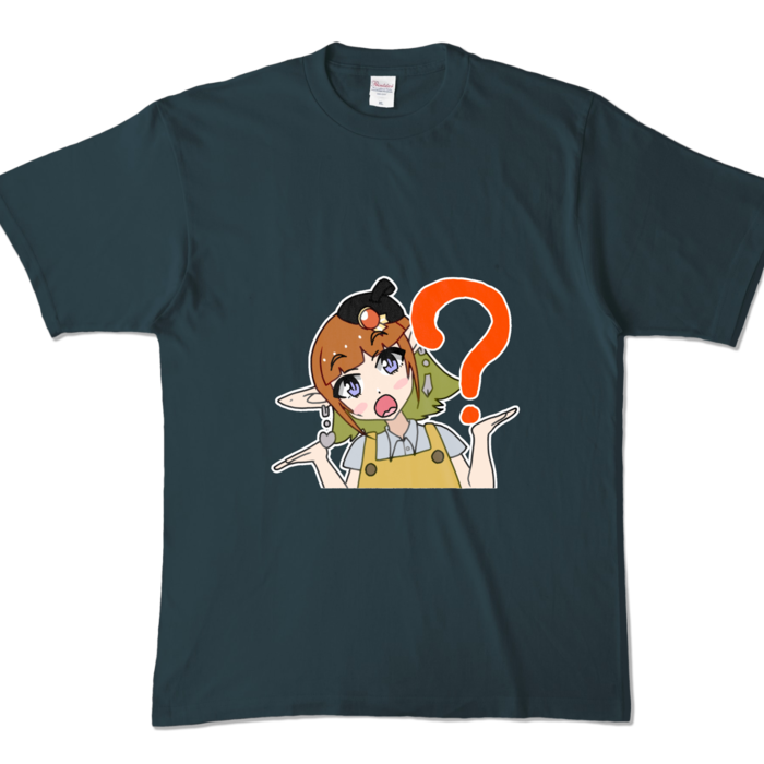 カラーTシャツ - XL - デニム (濃色)