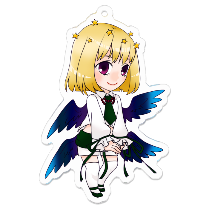 アクリルキーホルダー - 70 x 70 (mm)