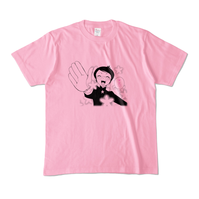 カラーTシャツ - M - ピーチ