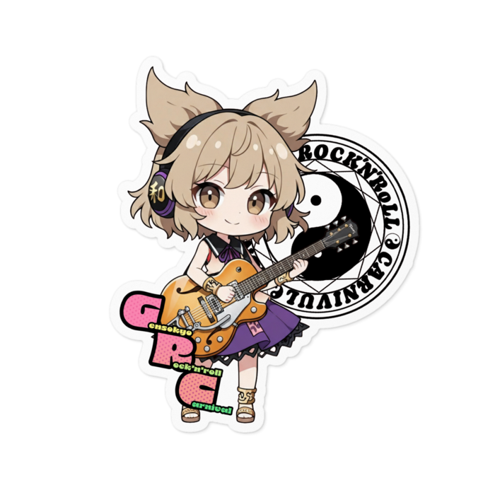 ステッカー - 100 x 100 (mm)