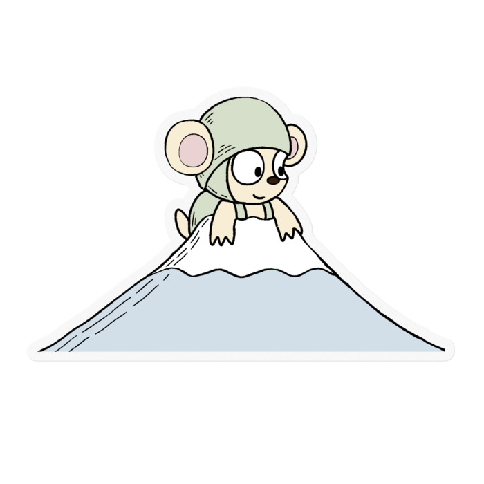 ステッカー - 100 x 100 (mm)