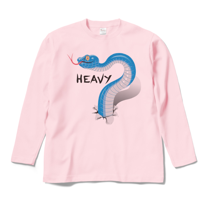 ロングスリーブTシャツ - M - ライトピンク