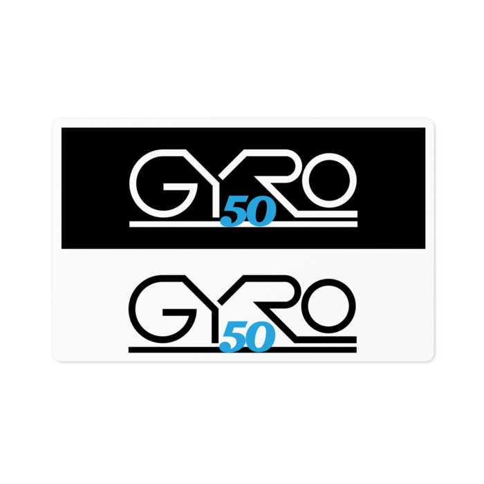 GYRO 50 ステッカー 小 - THREEWHEELS - BOOTH