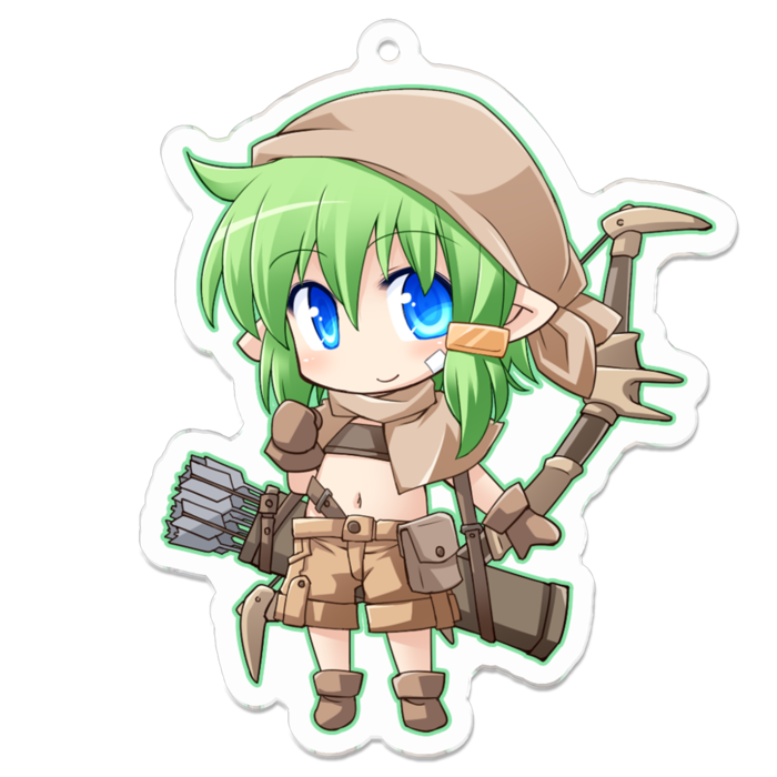 アクリルキーホルダー - 70 x 70 (mm)