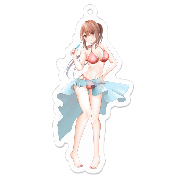 アクリルキーホルダー - 70 x 70 (mm)