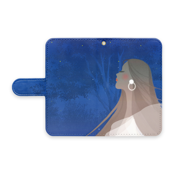 手帳型Androidケース - S - ストラップ穴 あり