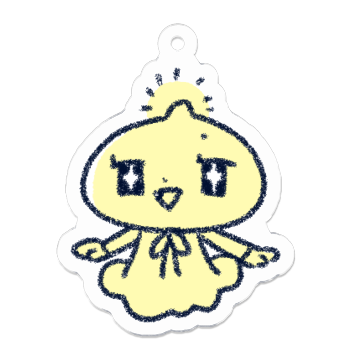 アクリルキーホルダー - 50 x 50 (mm)