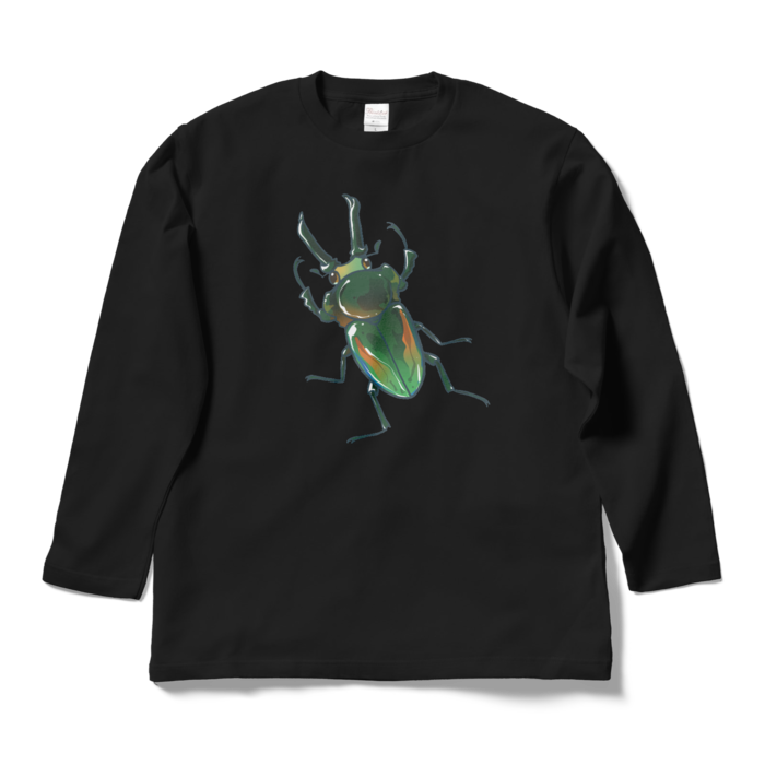 ロングスリーブTシャツ - L - ブラック(1)