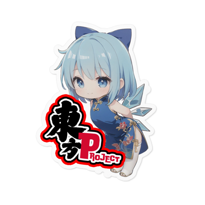 ステッカー - 100 x 100 (mm)